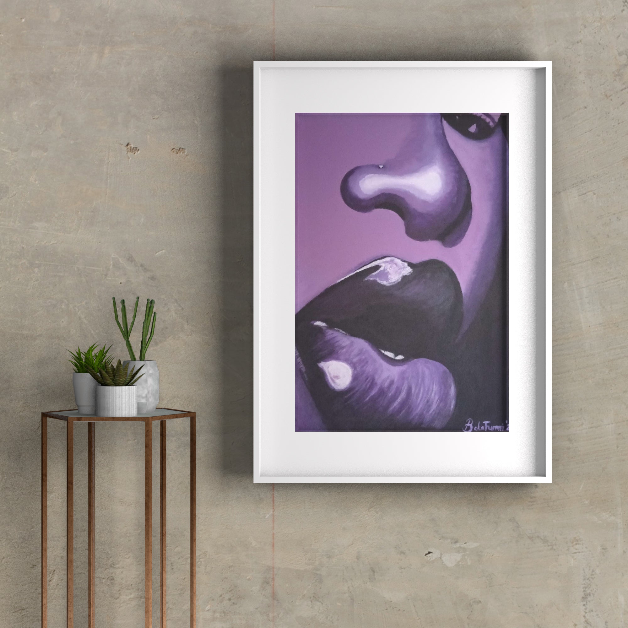 wall art acrylic painting on canvas