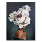 Load image into Gallery viewer, Nordic Modern Floral Feather wall art canvas painting Living Room Home Decor
